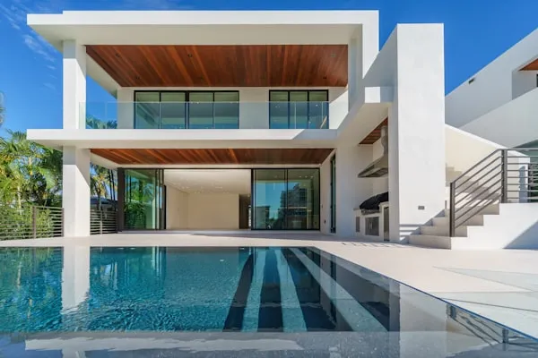 Plano de villa de lujo