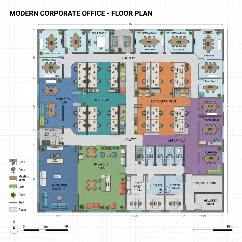 Open-Plan Office