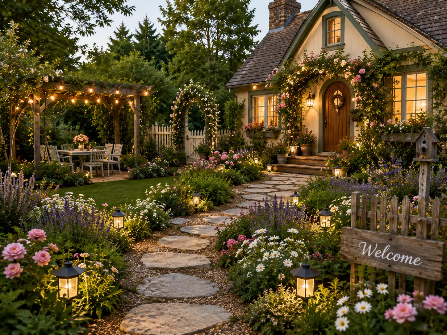 Design paesaggistico cottage