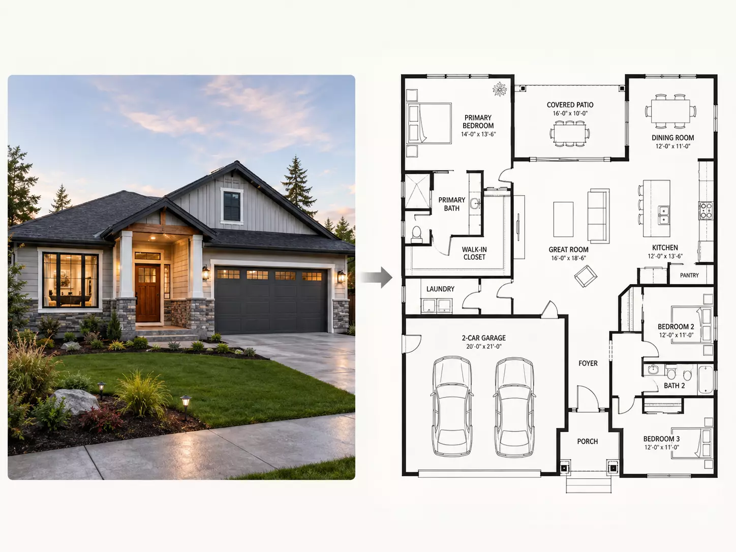 House Image to Floor Plan