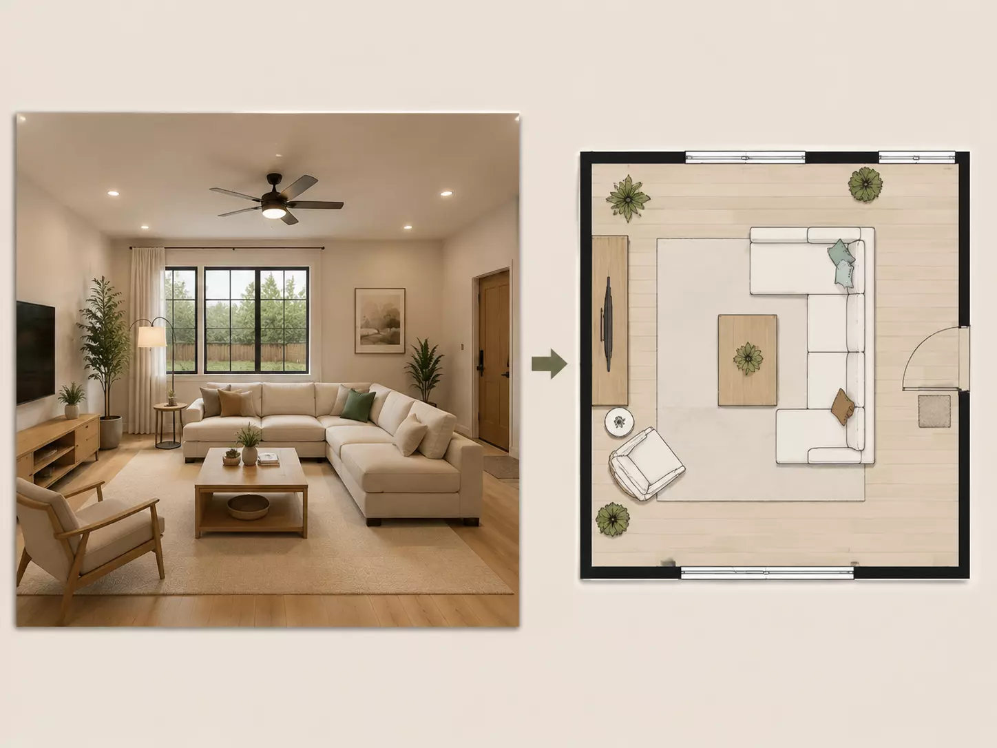 Real Estate Image to Floor Plan