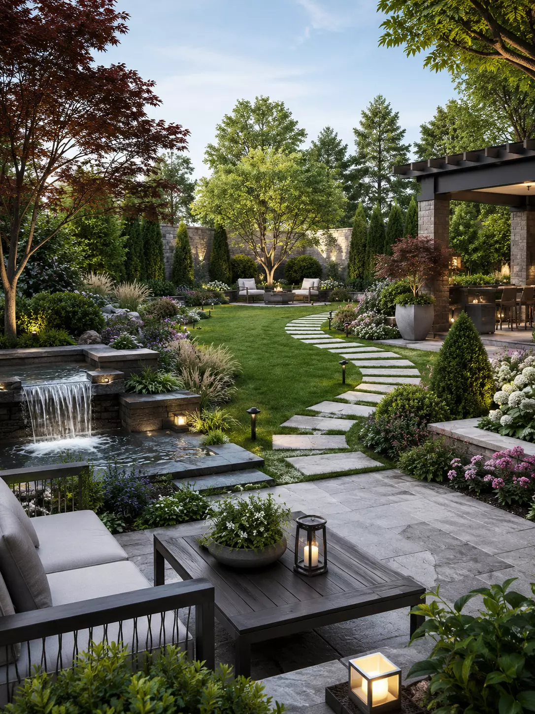Paysage de jardin
