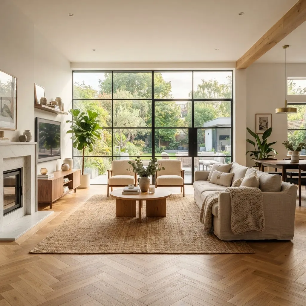 Modern Scandinavian Living Room