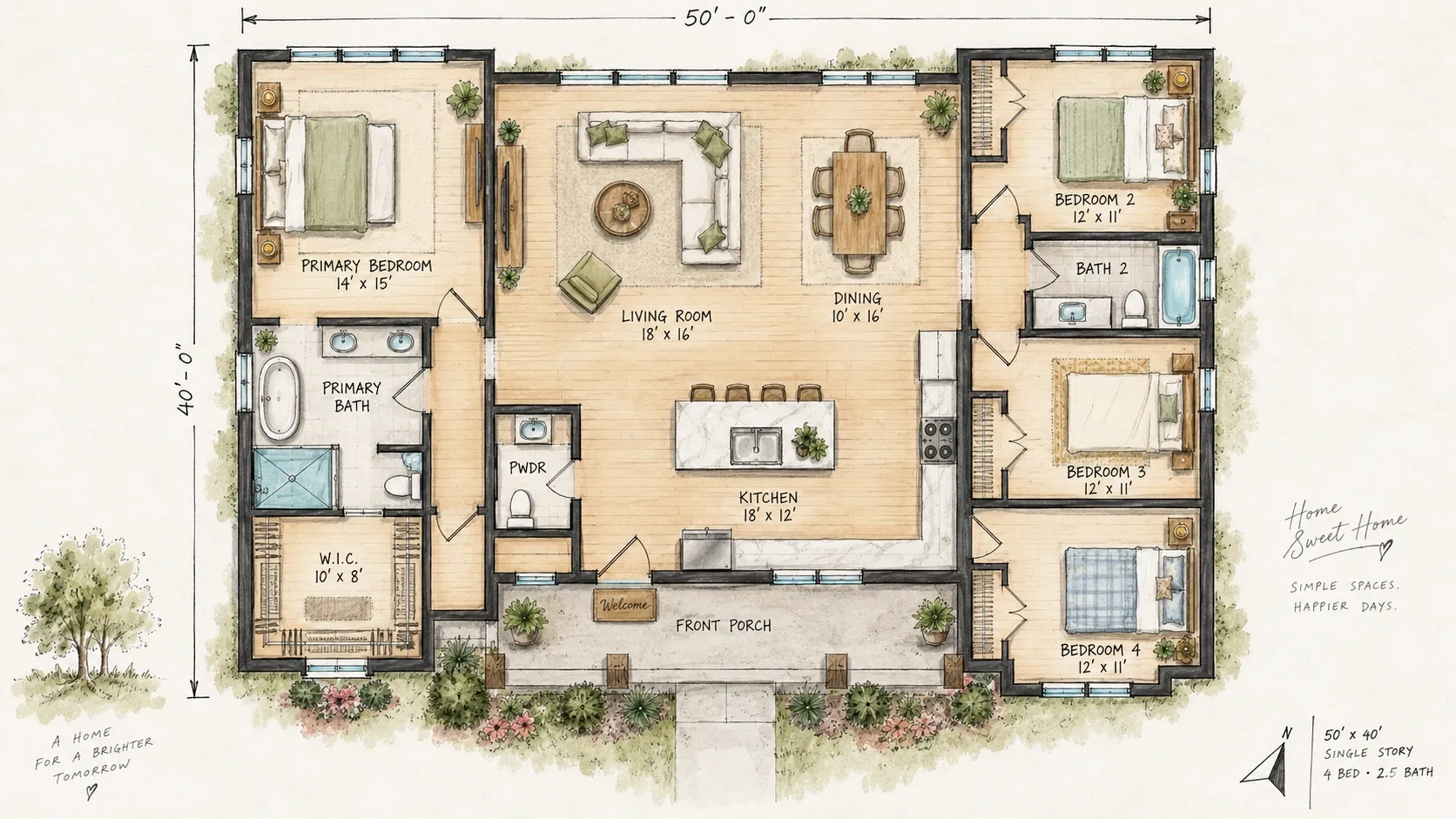 2D間取り図作成ツール - Family House